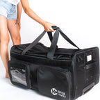 Large Dance Bag with Garment Rack - Raven Black, 28"