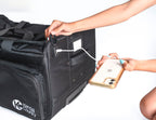 Large Dance Bag with Garment Rack - Raven Black, 28"