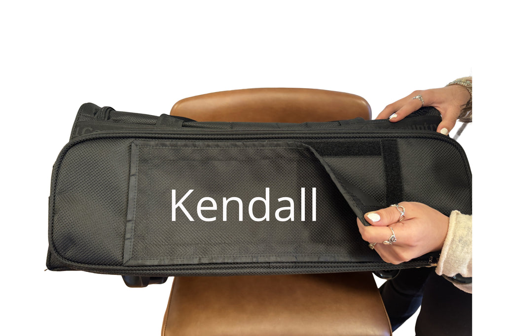 Large Dance Bag with Garment Rack - Raven Black, 28"